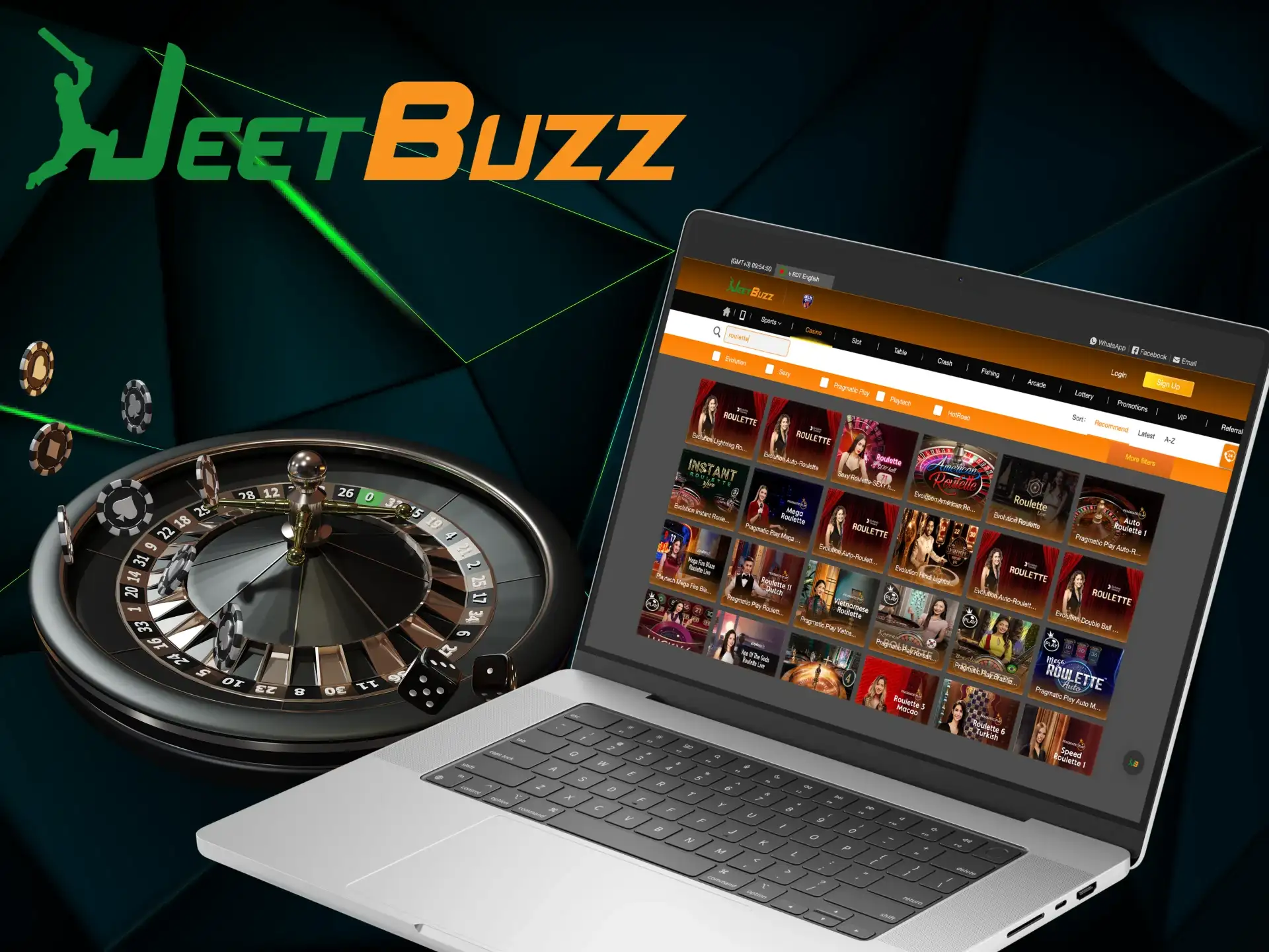 Can I Find Live Roulette Games at JeetBuzz Online Casino.