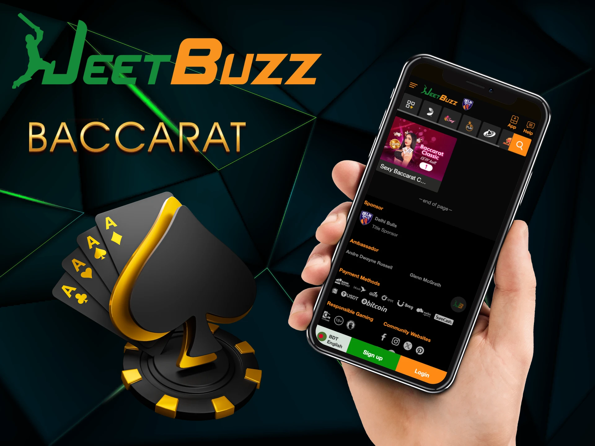 What is the atmosphere like in the Sexy Baccarat Classic game at the JeetBuzz online casino.